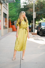 Genie Dress (Olive)