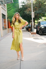 Genie Dress (Olive)