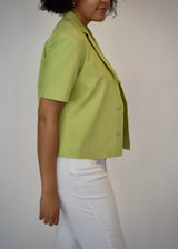 Cropped Sleeve Blazer