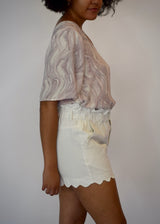 Scallop Shorts