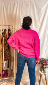Alarie Cut Out Sweater