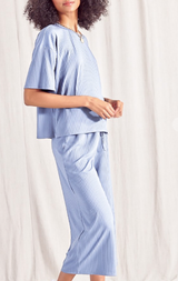 Riley Ribbed Jersey Knit Set