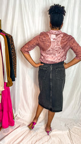 Robyn Denim Skirt