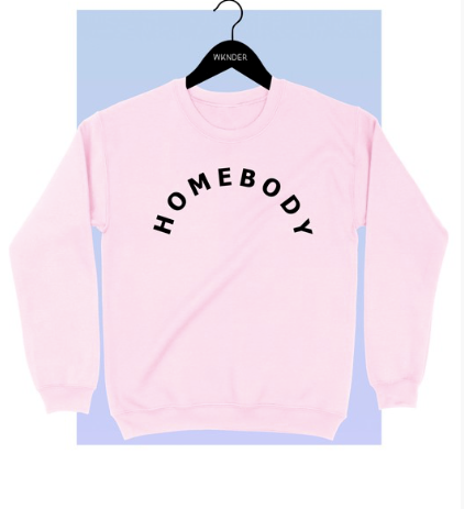 Homebody Graphic Sweatshirt - Gray | Final Sale