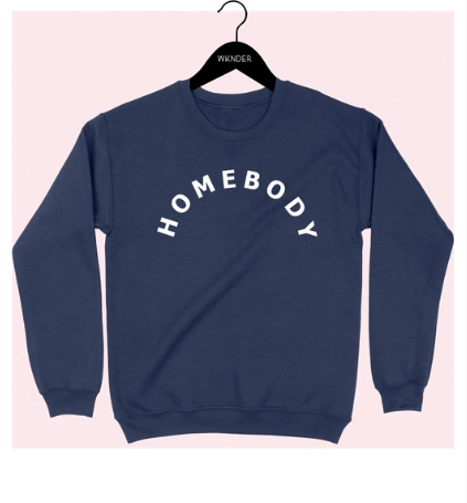 Homebody Graphic Sweatshirt - Pink | Final Sale