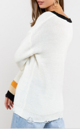 Victoria Varsity Sweater | Final Sale